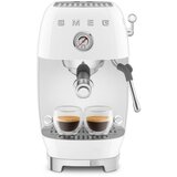 Smeg ECF03WHEU Espresso machine, bela v barva, slogu 50-ih | Shoptok.si