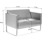 MID.YOU Dvosed Bali Black, Črna | Shoptok.si