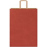  Papirnate vrećice 250 kom s ručkama crvene 32x17x44 cm | shoptok.hr