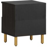  Noćni ormarić crni 40 x 33 x 46 cm konstruirano drvo | shoptok.hr