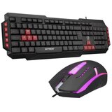 Hytech gaming Tastatura + Miš Gamy Combo HYK-46 crno-crvena | Eponuda.ba