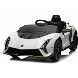  Licenciran avto na akumulator Lamborghini Invencible - bel | Shoptok.si