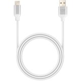 LINQ Kabel USB v USB C, hitro polnjenje, 3 A, sinhronizacija, dolžina 1,5 m, Srebrna, (5000220181) | Shoptok.si