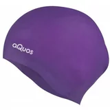AQUOS CUSK Junior kapa za plivanje, ljubičasta, veličina