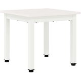  Klubska miza Bela 40 x 40 x 36 cm Masivno borovo les, (5000107353) | Shoptok.si