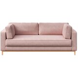 Ame Yens Svijetlo ružičasta baršunasti sofa 222 cm Celerio – Cijene