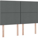  LED krevet za pohranu s madracem Tamnosiva 140 x 200 cm Tkanina | shoptok.hr