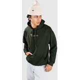 Dravus Grounded Pulover s kapuco forest green | Shoptok.si