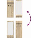  Vješalica za kapute na zidu Zidne Sonoma hrast 70 x 10 x 90 cm | shoptok.hr