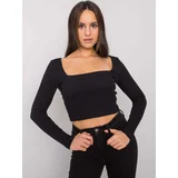 RUE PARIS Blouse-RV-BZ-7314.97-black