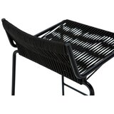Marckeric Črn kovinski barski stol (višina sedeža 65 cm) Emily – | Shoptok.si