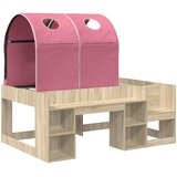 Krevet s Tunnels s policom 3 kom. Hrast sonoma i ružičasta | shoptok.hr