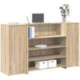  Recepcijski stol 180x50x103,5 cm od konstruiranog drva | shoptok.hr