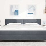  LED glava kreveta s LED trakama Sivi 180 cm Baršun | Eponuda.ba