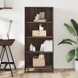  Polica za knjige smeđi hrast 60x35x139 cm izrađeno drvo | Eponuda.ba