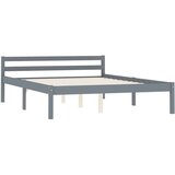  Za krevet od masivne borovine sivi 120 x 200 cm | shoptok.hr