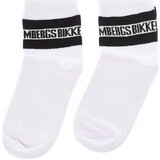 Bikkembergs Nogavice BK070-WHITE-BLACK Večbarvna | Shoptok.si