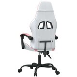  Igraća stolica bijelo-ružičasta od umjetne kože | shoptok.hr