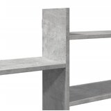 Zidna polica siva boja betona 167,5x18x68 cm konstruirano drvo | Eponuda.com