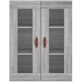  Visoka komoda siva sonome 69,5x34x180 cm od konstruiranog drva | shoptok.hr