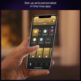 Philips prigušiva LED plafonsko svetlo Hue AURELLE LED/39W/230V 120x30 cm crna | Eponuda.com