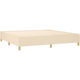 box spring s madracem LED krem 200x200 cm od tkanine | shoptok.hr