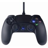Gembird USB 2.0 analog vibration gamepad, PlayStation 4 / PC, 3m black | ePonuda.com
