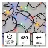 Emos lighting LED božična cherry veriga – kroglice, 48 m, večbarvna D5AM07 Cene