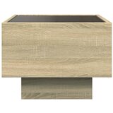  Noćni ormarić s beskonačnim LED boja hrasta sonome 40x40x30 cm | shoptok.hr