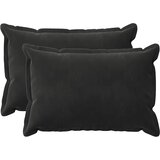  Presvlaka za jastuk 2 pcs HOUTEN Crna 50 x 70 cm Baršun | shoptok.hr