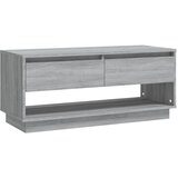 Maison Chic TV omarica - TV enota - Televizijska omarica siva sonoma 102x41x44 cm iverna plošča, (21701409) | Shoptok.si
