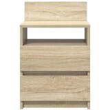  Noćni ormarići 2 kom s 2 ladice Sonoma hrast 40x33x60 cm | Shoptok.si