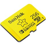 San Disk microSDXC card for Nintendo Switch 256GB, up to 100MB/s Read, 60MB/s Write, U3, C10, A1, UHS-1 | Shoptok.si