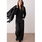 TRENDYOLMILLA ženski duks Twoaw24Kz00527, Crna-Crna | Eponuda.com