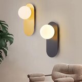 Toolight Zidni svijećnjak APP1587-1W Bursh Gold | shoptok.hr