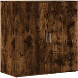 vidaXL Komoda 2 kosa dimljeni hrast 79x38x80 cm inženirski les | Shoptok.si