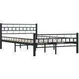  Za krevet crni čelični 120 x 200 cm | shoptok.hr