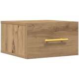 vidaXL Nočna omarica, pritrjena na steno, umetni hrast, 35x35x20 cm, (22008772) | Shoptok.si