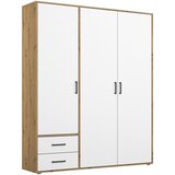 Modern Living Omara S Klasičnimi Vrati Voyager, Barva Hrasta, Bela | Shoptok.si