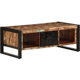 vidaXL Višebojni stolić za kavu 90x50x36 cm puno drvo obrađeno | shoptok.hr
