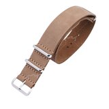 INF PU Crazy Horse NATO integriran pašček za uro Brown 22 mm, (22148727) | Shoptok.si