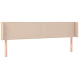  Uzglavlje s ušima boja cappuccina 183x16x78/88 cm umjetna koža | shoptok.hr