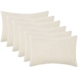  Presvlaka za jastuk 6 pcs HEERLEN Krem 30 x 50 cm Bouclé | shoptok.hr