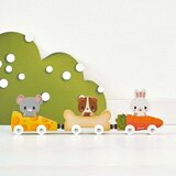 Janod drveni vlakić - Kućni ljubimci | shoptok.hr