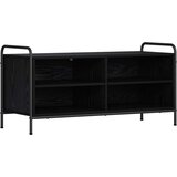  TV ormar 140 x 39,5 x 50 cm Crni hrast Konstruirano drvo | shoptok.hr
