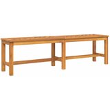  Vrtni set za objed 5 kom. Smeđa 200 x 90 x 74 cm | shoptok.hr