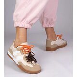 Gemre Beige sneakers with colorful laces Bekki | shoptok.hr