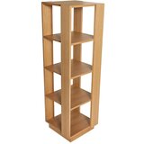 Hübsch Biblioteka u dekoru hrasta u prirodnoj boji 45x140x45 cm Merge – | shoptok.hr