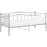 Maison Chic Posteljni okvir - Enojna postelja - Postelja za odrasle siv kovinski 90x200 cm-J9027, (21775847) | Shoptok.si