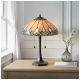 Endon 112183 - Stona lampa Tiffany BROOKLYN, 2x E14/10W/230V, prečnika 40 cm | Eponuda.com